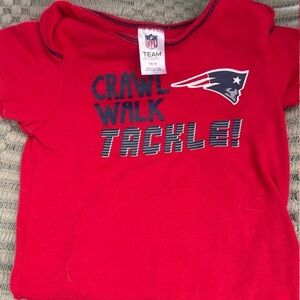New England Patriots onesie
